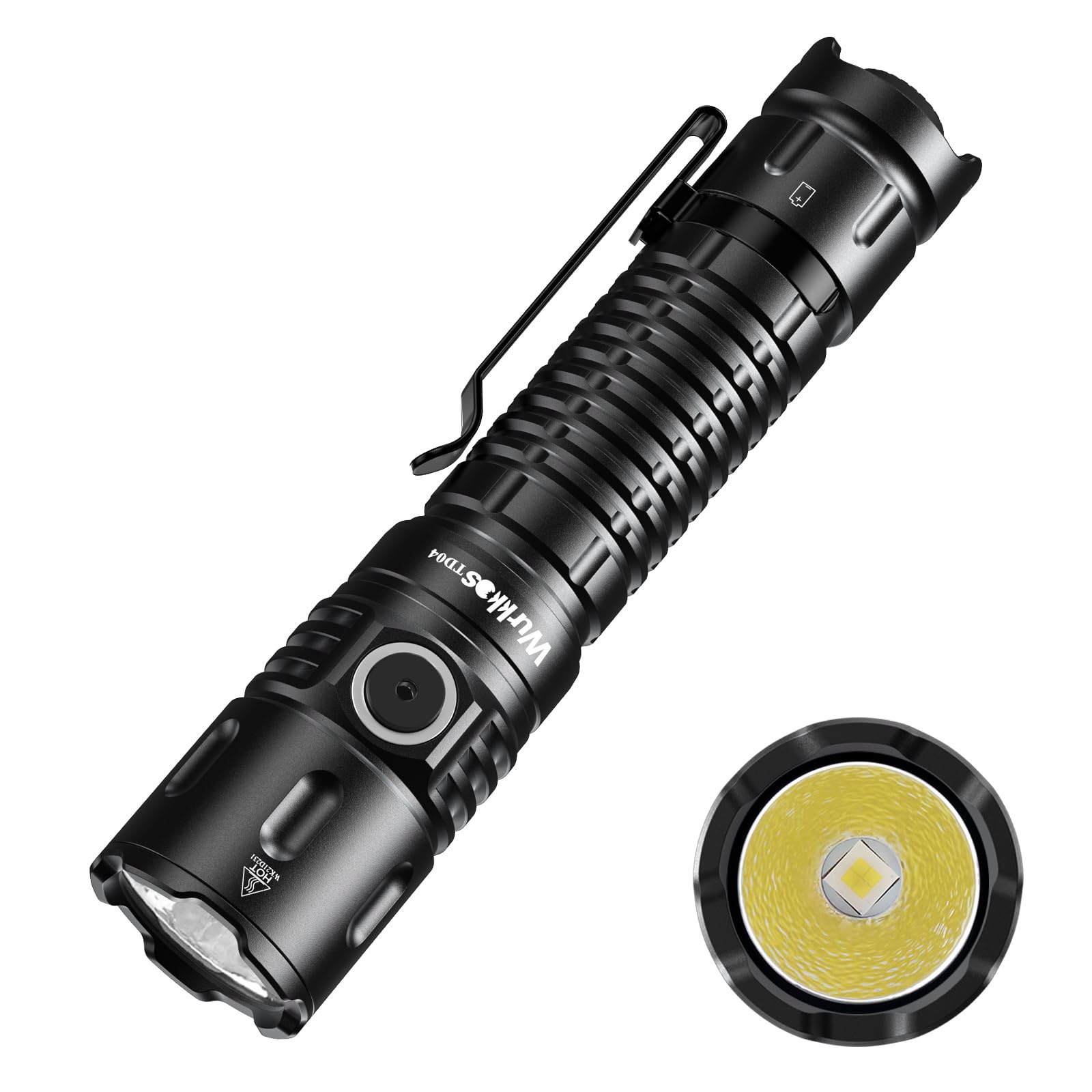 Amazon.co.jp: Wurkkos TD04 懐中電灯 ledライト強力3000ルーメン