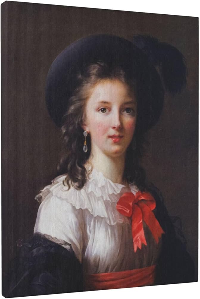 Amazon.co.jp: キャンバス絵画 エリザベート＝ルイーズ・ヴィジェ