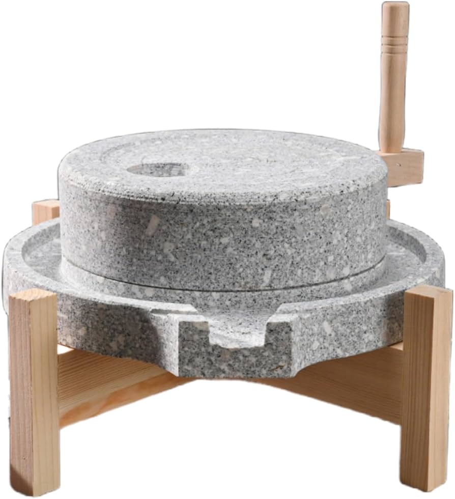 Amazon.co.jp: Bxzzuis 石臼 家庭用製粉機 手挽き穀物粉 おしゃれな