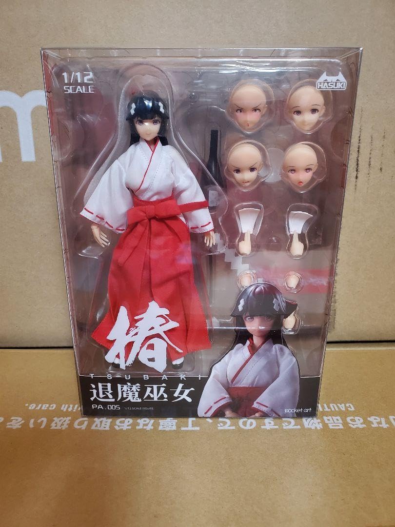 Amazon.co.jp: pocket artシリーズ PA005 退魔巫女 ツバキHASUKI URPZ