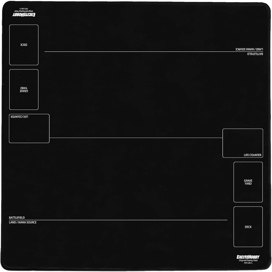 Amazon | EXCITE HOBBY プレイマット シンプルデザイン カードゲーム