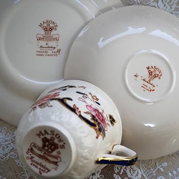 Amazon | 英国 素敵 メイソンズ ブルーマンダレイ トリオ⑤ カップ