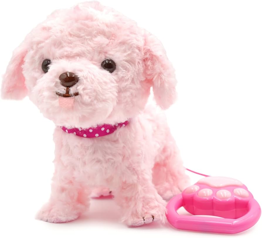 Amazon.co.jp: マザーガーデン とことこ おさんぽ プードルちゃん 桃