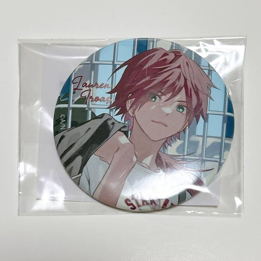 Amazon.co.jp: ローレン・イロアス STARTERコラボ 特典缶バッジ : おもちゃ