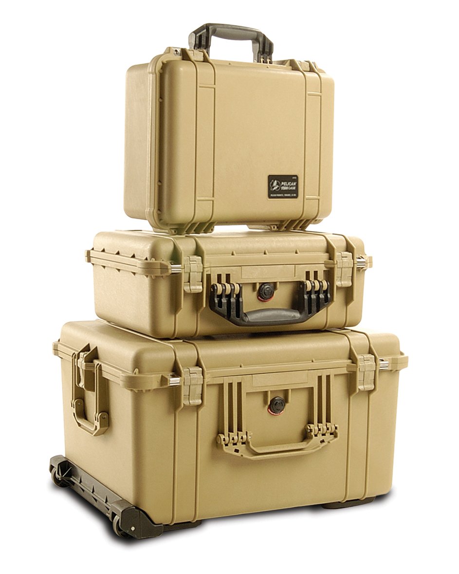 Amazon.com : Pelican 1620 Case With Foam (Desert Tan) : Electronics