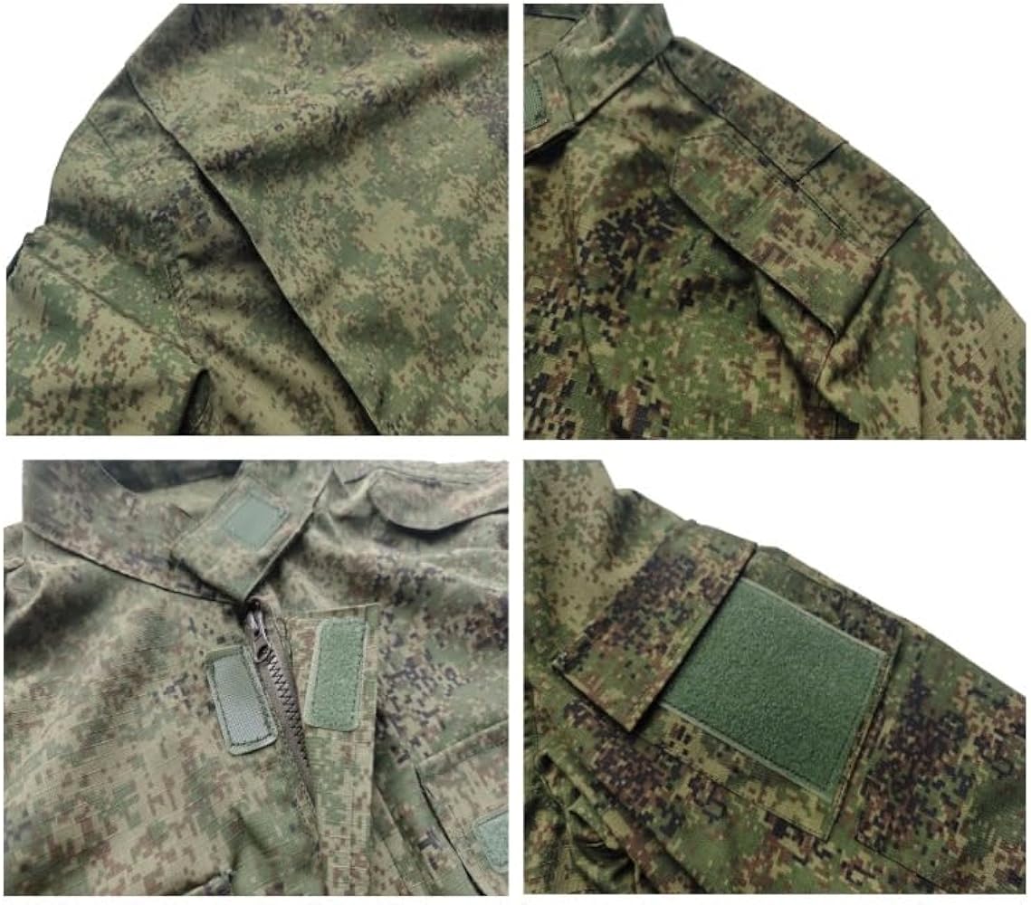 Amazon | 実物 本物 ロシア軍 BTK group製 VKBO 戦闘服 コスチューム