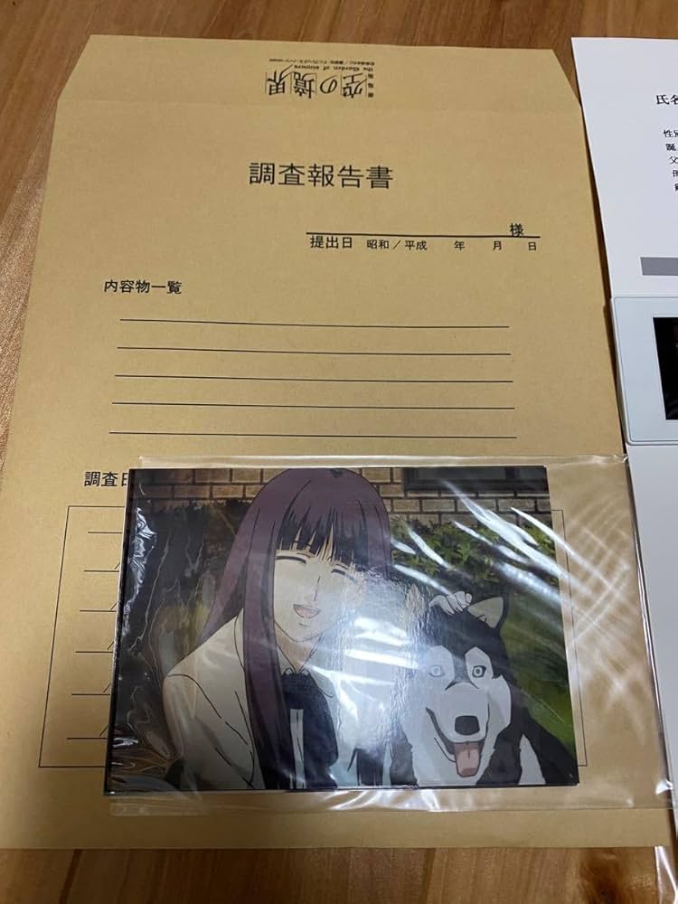 Amazon.co.jp: 空の境界 浅上藤乃 調査報告書 ufotable C74 TYPEMOON