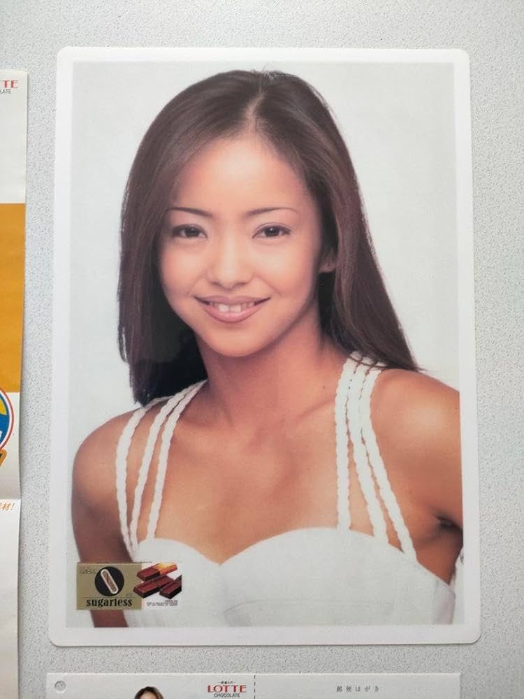 安室奈美恵、POP＆96年下敷き。