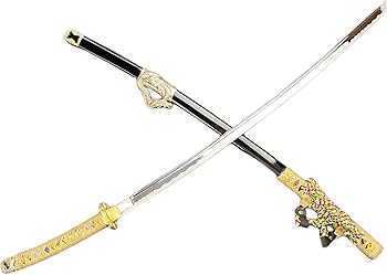 Amazon.co.jp: 模造刀-美術刀剣-関 竜王陣太刀 太刀掛け付き V.ROAD