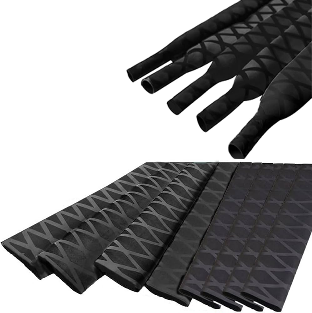 Amazon | ラバーグリップ 100cm 熱収縮 チューブ 釣り 竿 タモ 柄 滑り