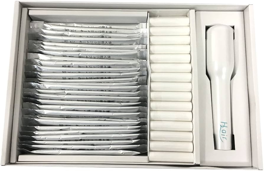 Amazon.co.jp: ポータブル式 水素吸入器 H2air スターターキット 本体