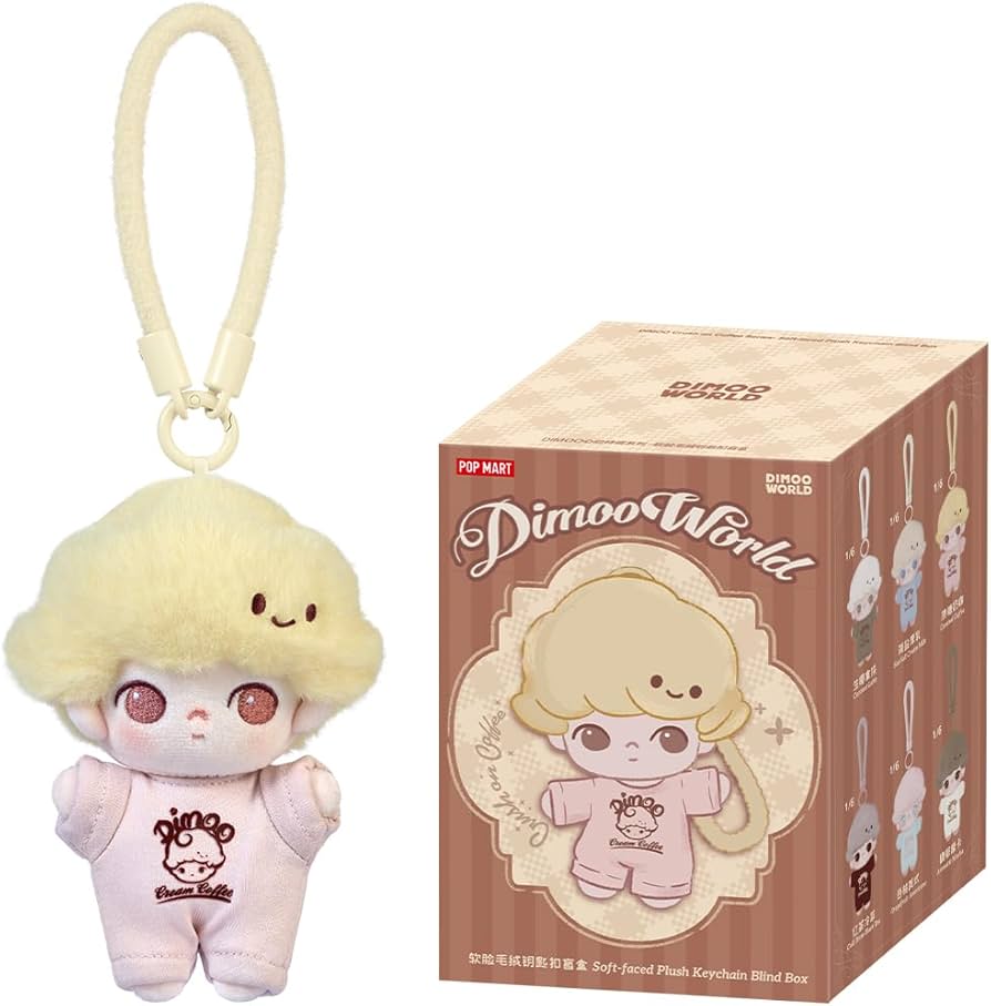 Amazon.co.jp: POP MART DIMOO Crush on Coffee シリーズ ぬいぐるみ