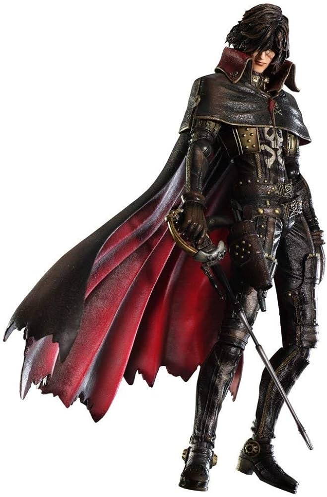 Amazon.com: Captain Harlock Harlock Play Arts Kai (japan import