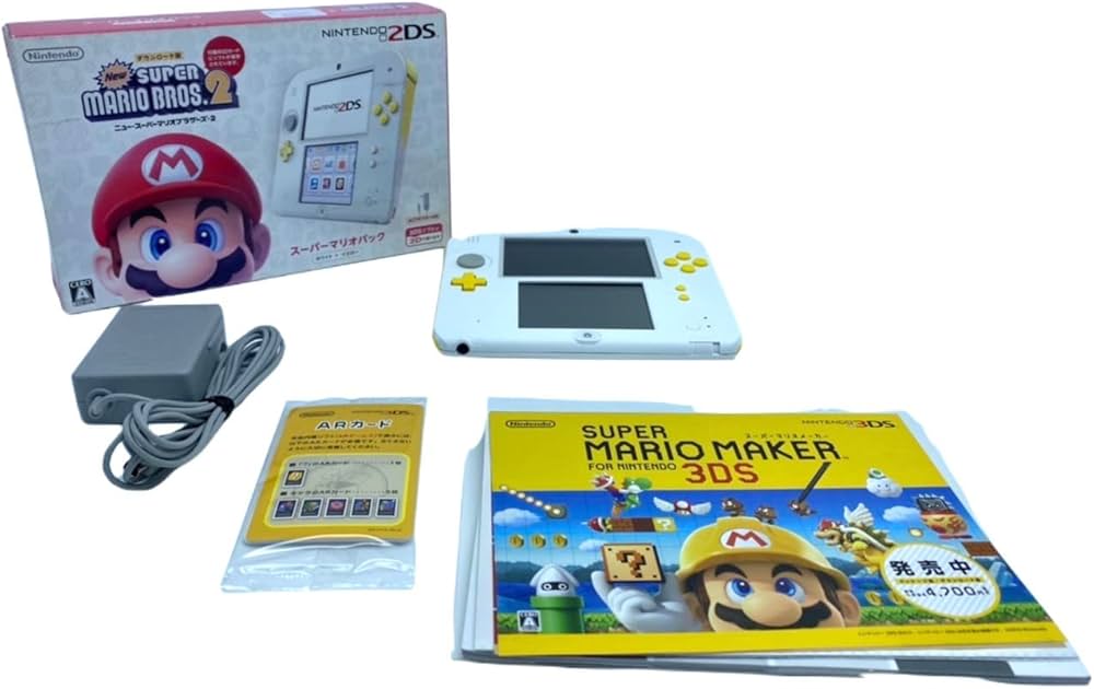 Amazon | ニンテンドー2DS スーパーマリオパック【ホワイト×イエロー