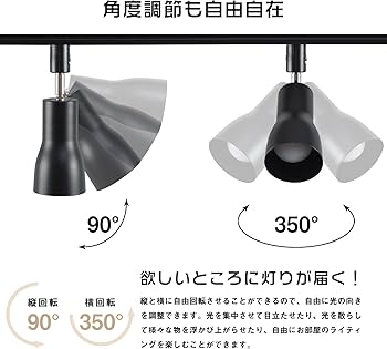 Amazon.co.jp : 共同照明 ダクトレール用スポットライト E26 レール