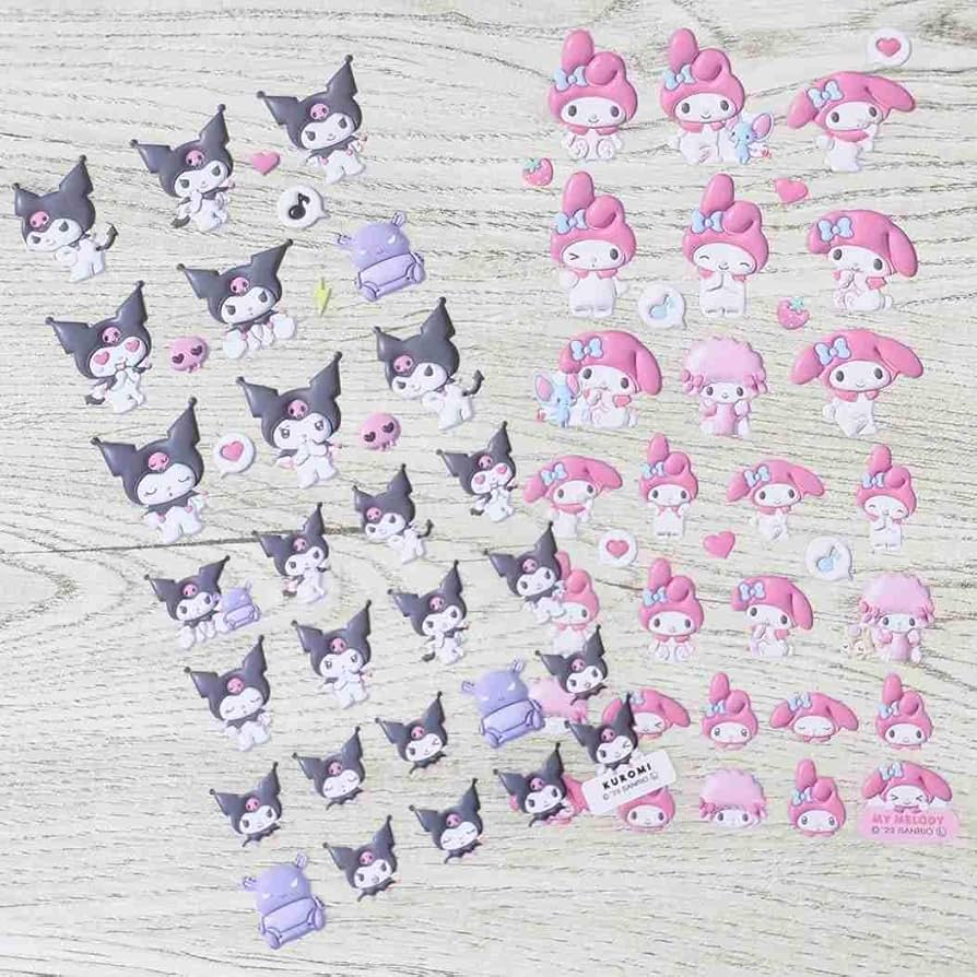 Amazon | マイメロディ[シールシート]パフィーライクシールサンリオ