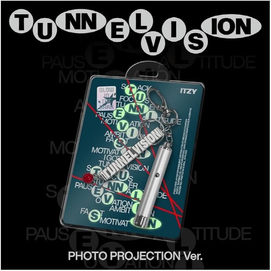 Amazon.com: IT'ZY Tunnel Vision [Photo Projection Ver.] 11th Mini