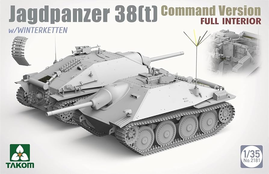 Amazon | タコム 1/35 ドイツ 38式軽駆逐戦車 ヘッツァー 指揮車型
