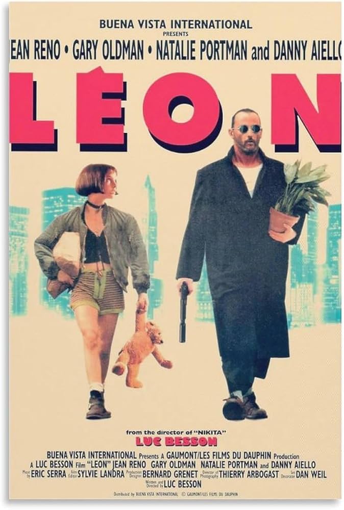 Amazon.co.jp: Ka094レオンポスタークラシック古い映画ポスター 印刷