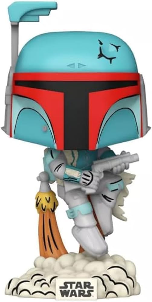 Amazon.com: Funko Pop! Star Wars: D100 - RR Boba Fett (Exc
