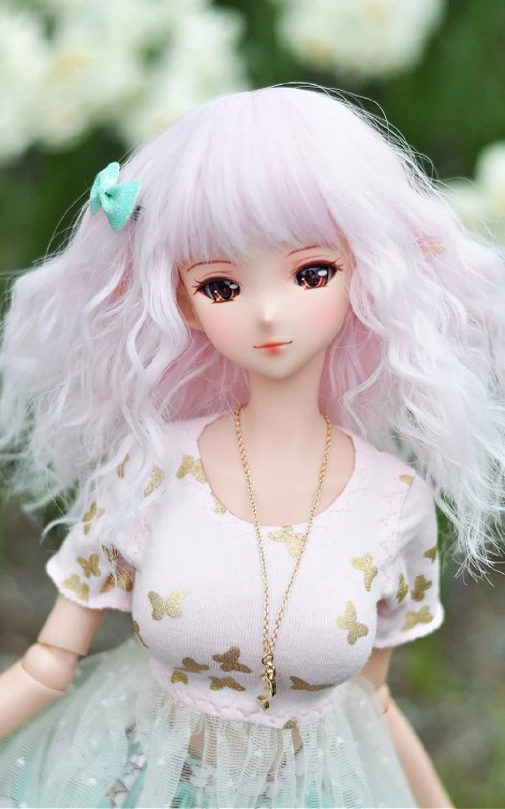 Amazon | Zazou Dolls カスタムドールウィッグ 1/3 BJD人形用 スマート