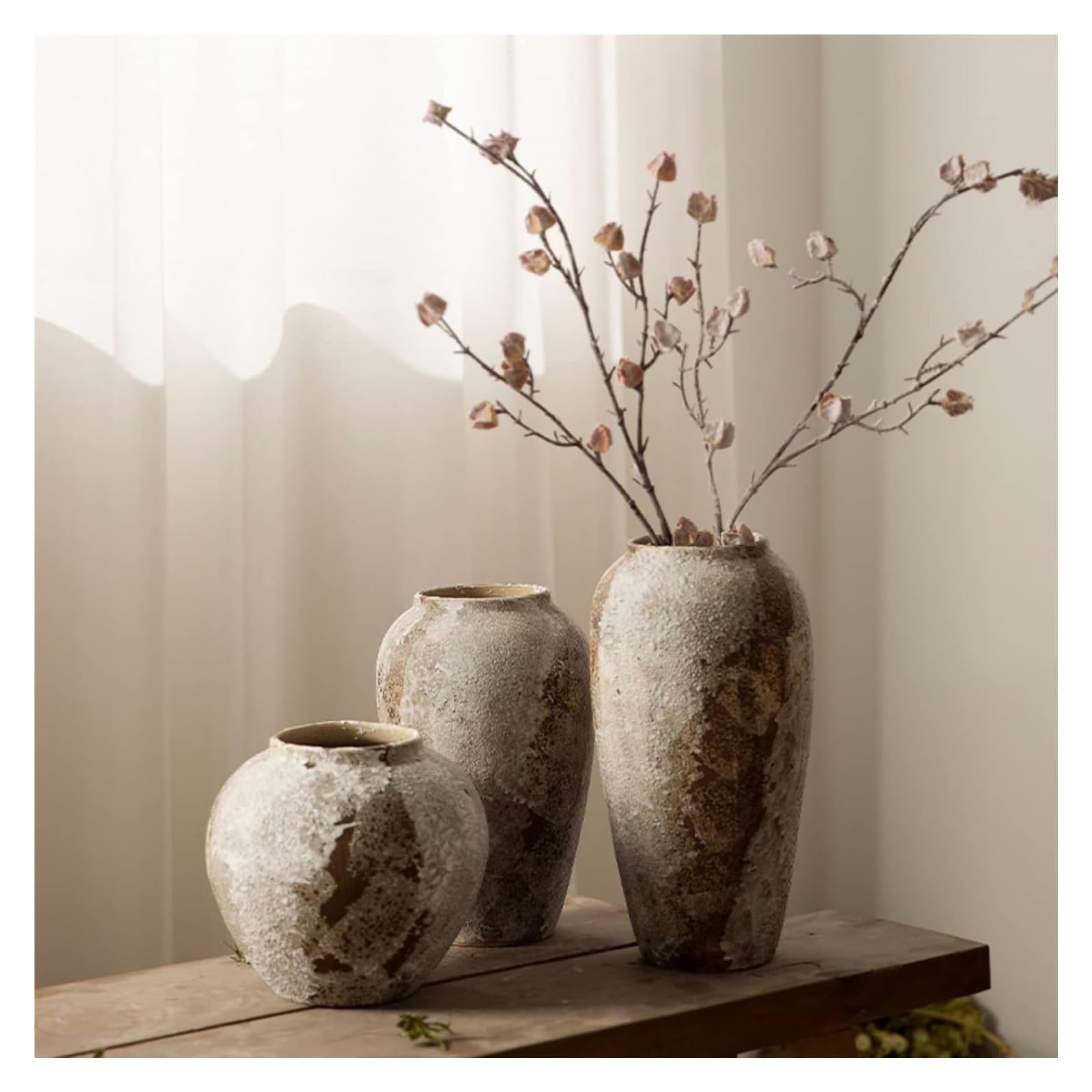 Amazon｜彫刻の花瓶 花びん 花瓶ヴィンテージアンティーク花瓶陶器