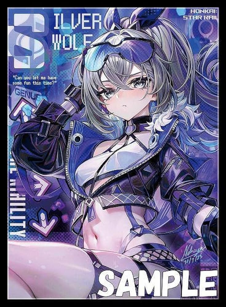 Amazon.co.jp: 崩壊スターレイル 銀狼 スリーブ 2 : 文房具・オフィス用品