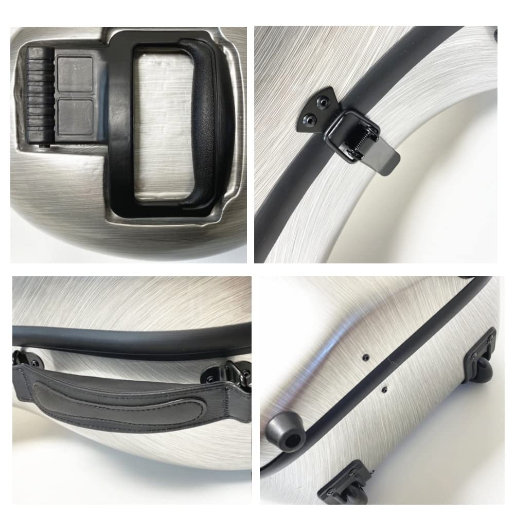 Amazon.co.jp: チェロケース、4/4チェロハードケース、超軽量カーボン