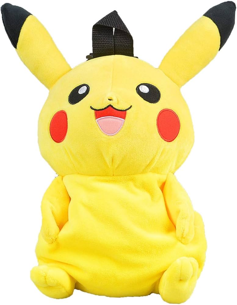 Amazon | POCKETMONSTERS ぬいぐるみリュック ピカチュウ | バッグ