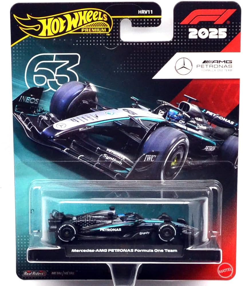Amazon | HOT WHEELS PREMIUM FORMULA 1 - MERCEDES-AMG PETRONAS