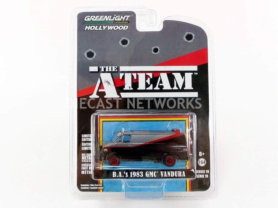Amazon | 特攻野郎Aチームバン GREENLIGHT 1/64 A TEAM VAN 1983 GMC