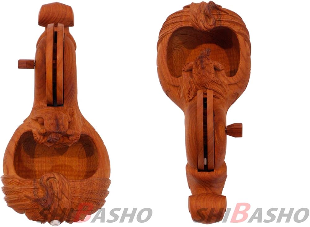 Amazon | 壺静 墨つぼ 上鶴亀 240mm | 墨つぼ