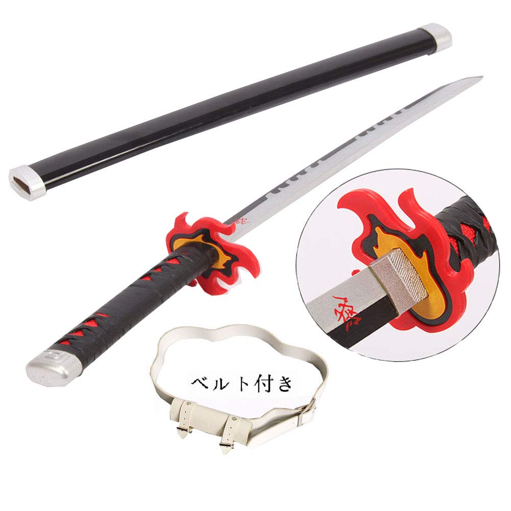 Amazon.co.jp: neecole 鬼滅の刃 日輪刀 火の神 神楽 刀 おもちゃ