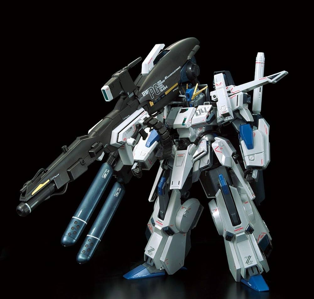 Tamashi Nation Bandai 1/100 MG FA-010A FAZZ Ver.Ka Titanium Finish