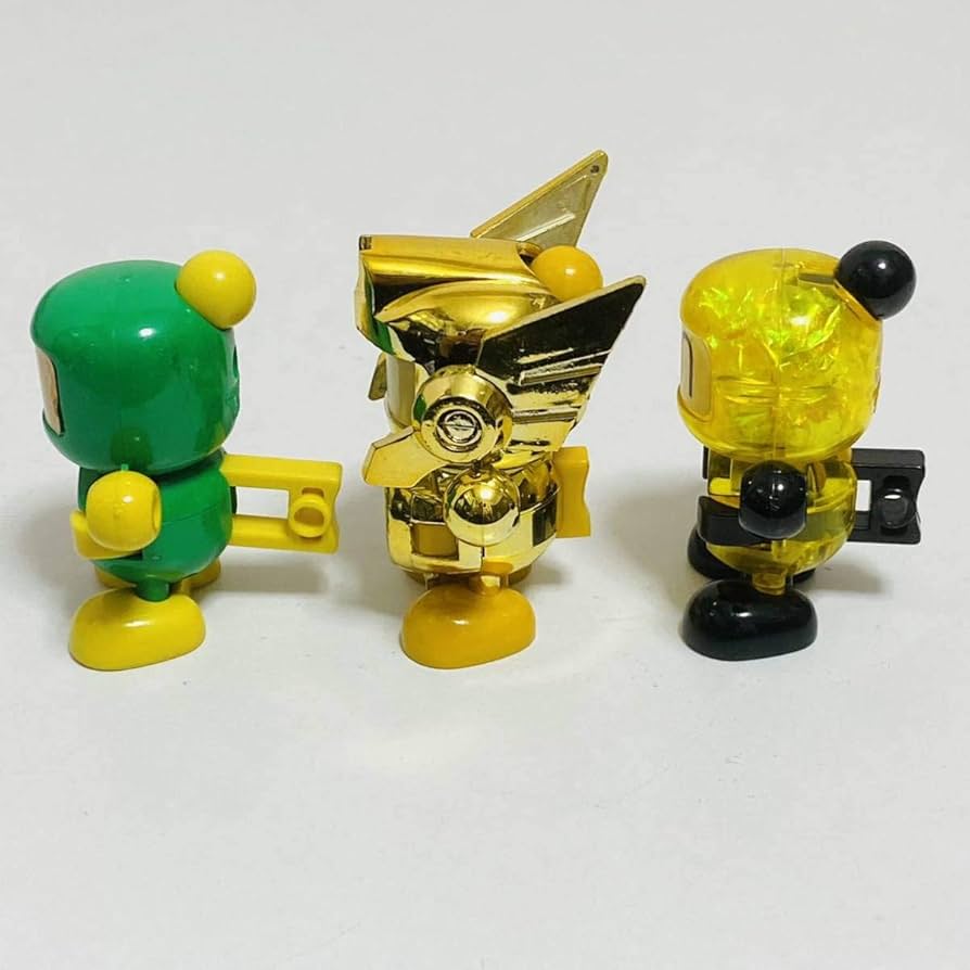 Amazon | ボンバーマン ビーダマン 4個セット ゴールデン クリア etc