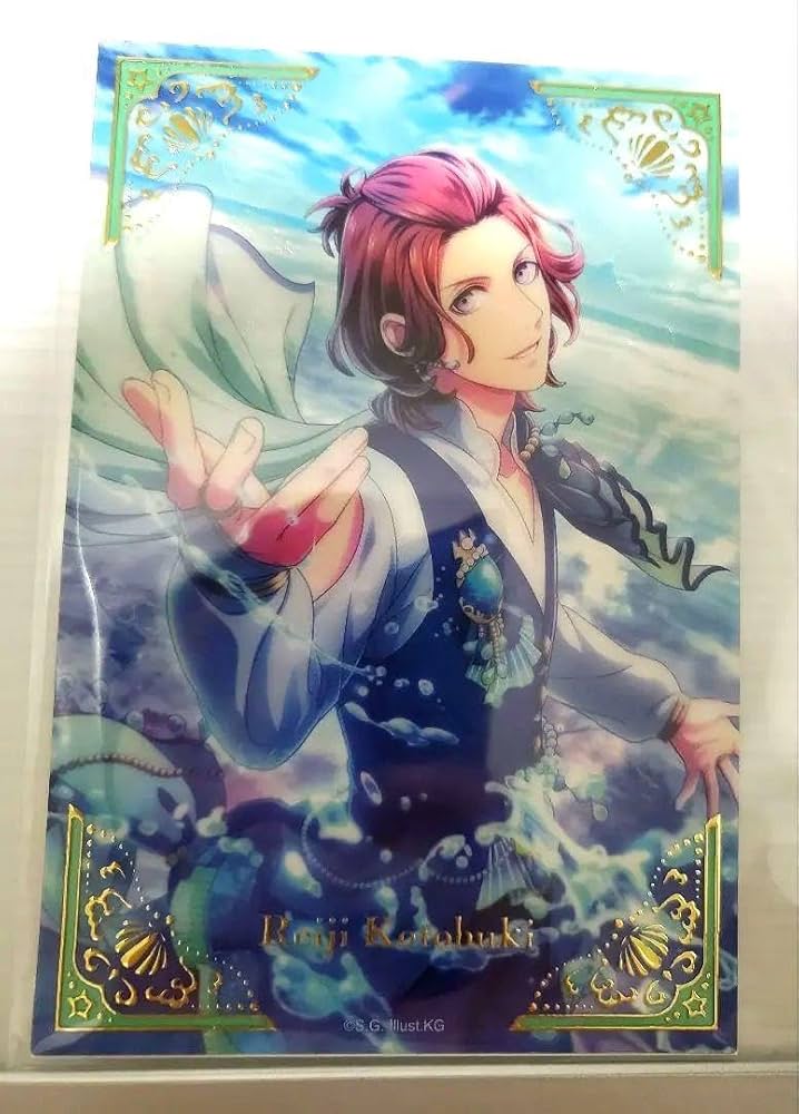 Amazon.co.jp: うたプリ シャニライ 箔押し風クリアカード 寿嶺二