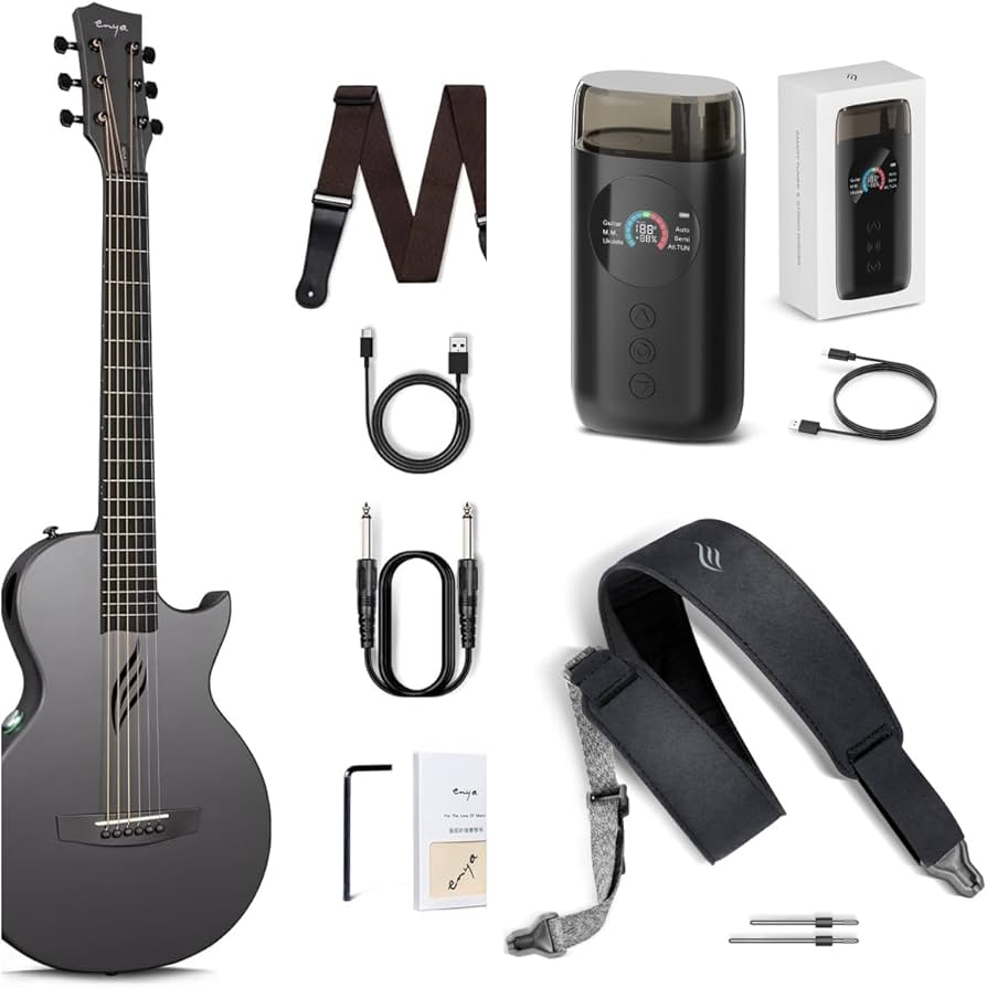 Amazon.com: Enya NOVA Go SP1 Carbon Fiber Acoustic Electric Guitar