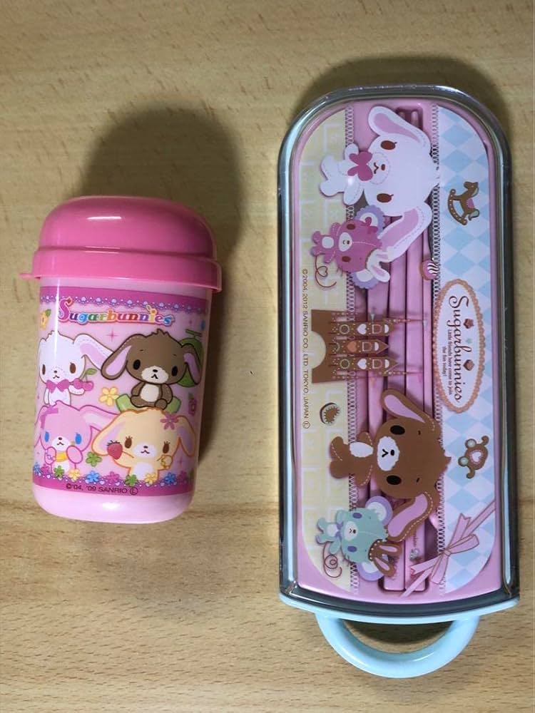 Amazon.co.jp: シュガーバニーズ カトラリーセット おしぼりケース