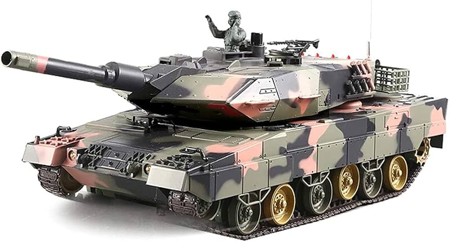 Amazon | 戦車 ラジコンドイツのレオパルト2A5主力戦車1/24スケール