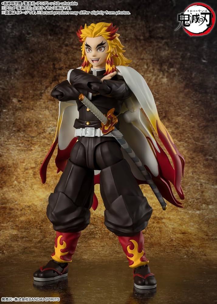 Amazon | TAMASHII NATIONS S.H.フィギュアーツ 鬼滅の刃 煉獄杏寿郎