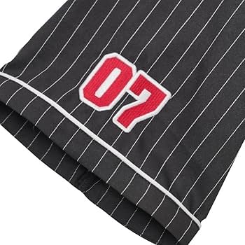 Amazon.co.jp: BABYMONSTER ベビモン サイズ ベースボール シャツ 黒