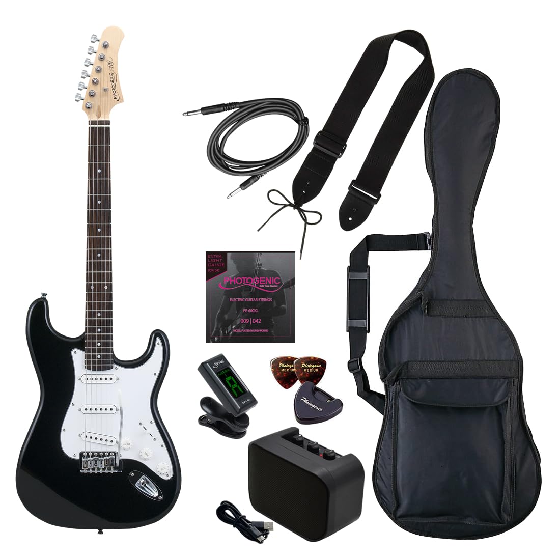 Amazon | Photogenic フォトジェニック エレキギター 初心者入門
