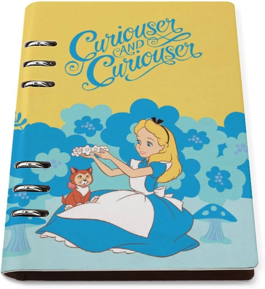 Amazon.co.jp: 不思議の国のアリス システム手帳 PU ノートメモ帳