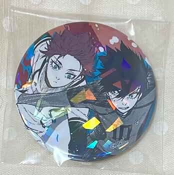 糸師凛 ホログラム缶バッジ 幼少期 40個 原作 マズル ブルーロック 糸