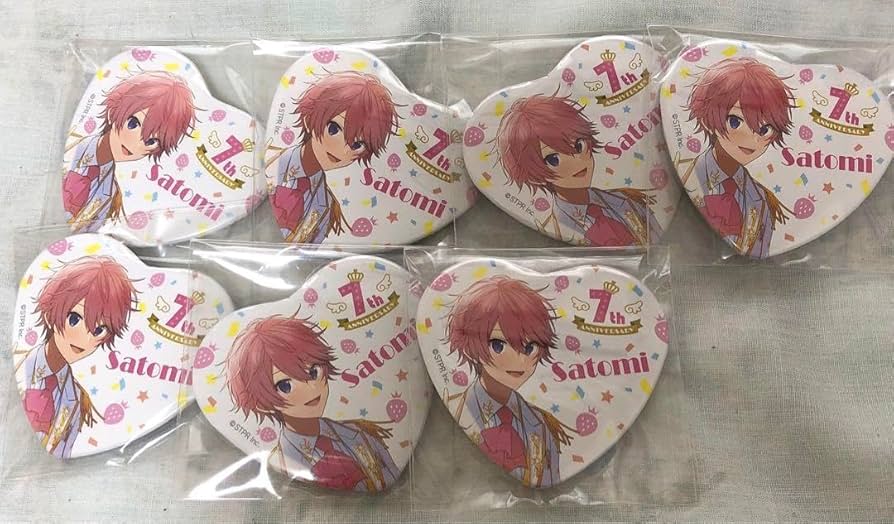 莉犬くん すとぷり ハート缶バ 7周年 ハナミライ 莉犬くん すとぷり
