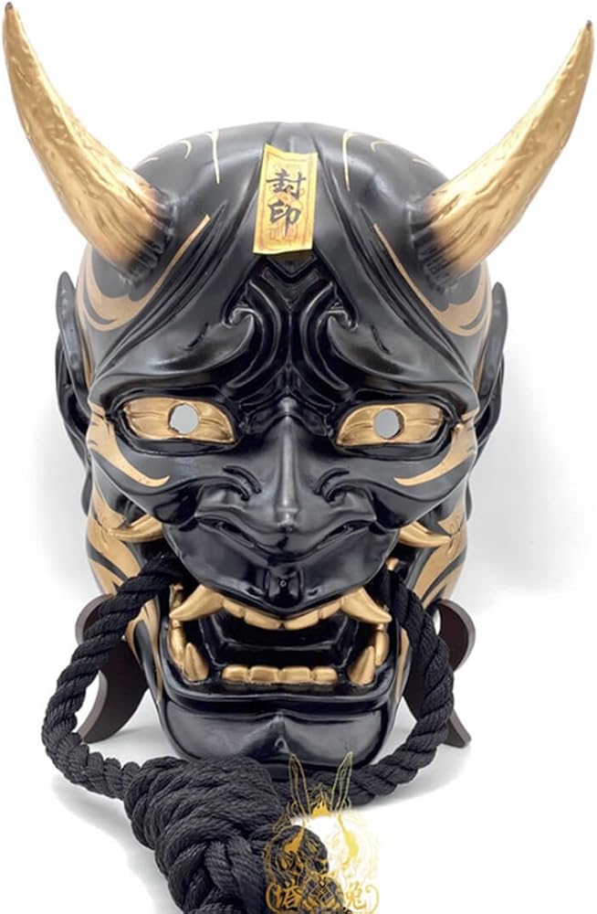 Amazon.co.jp: LDesign 日本製マスク 般若侍鬼マスク ゴーストマスク