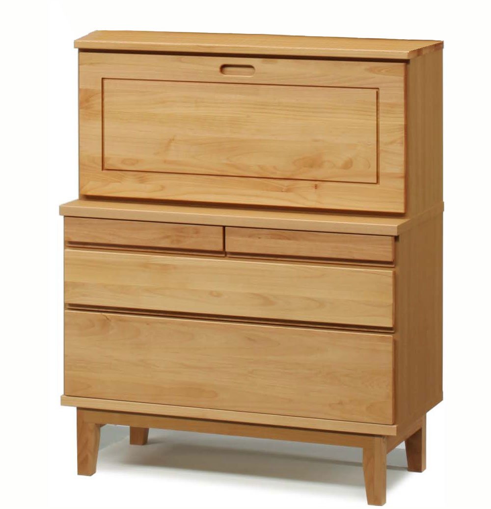 Amazon｜大川家具 岡製作所 ライティングビューロー モニカ 90cm幅