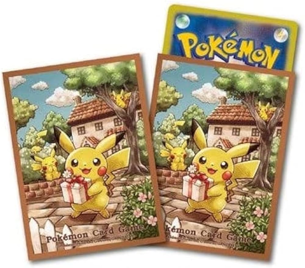 Amazon.co.jp: ポケモンTCG 64ct カードスリーブ デッキシールド