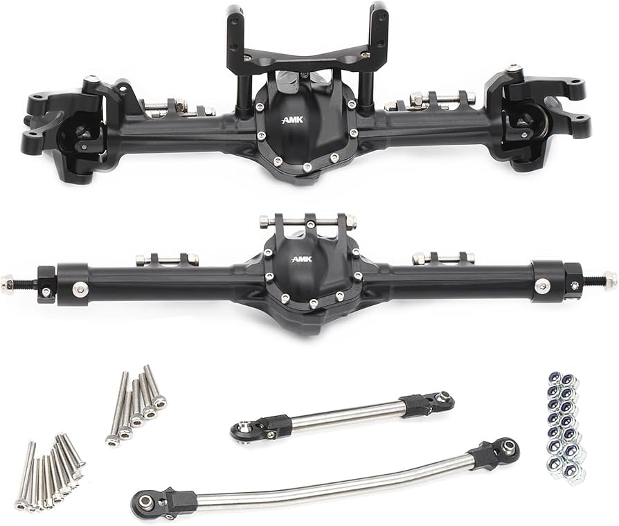Amazon | アルミフロント&リアアクスルCNCコンプリートアクスルセット