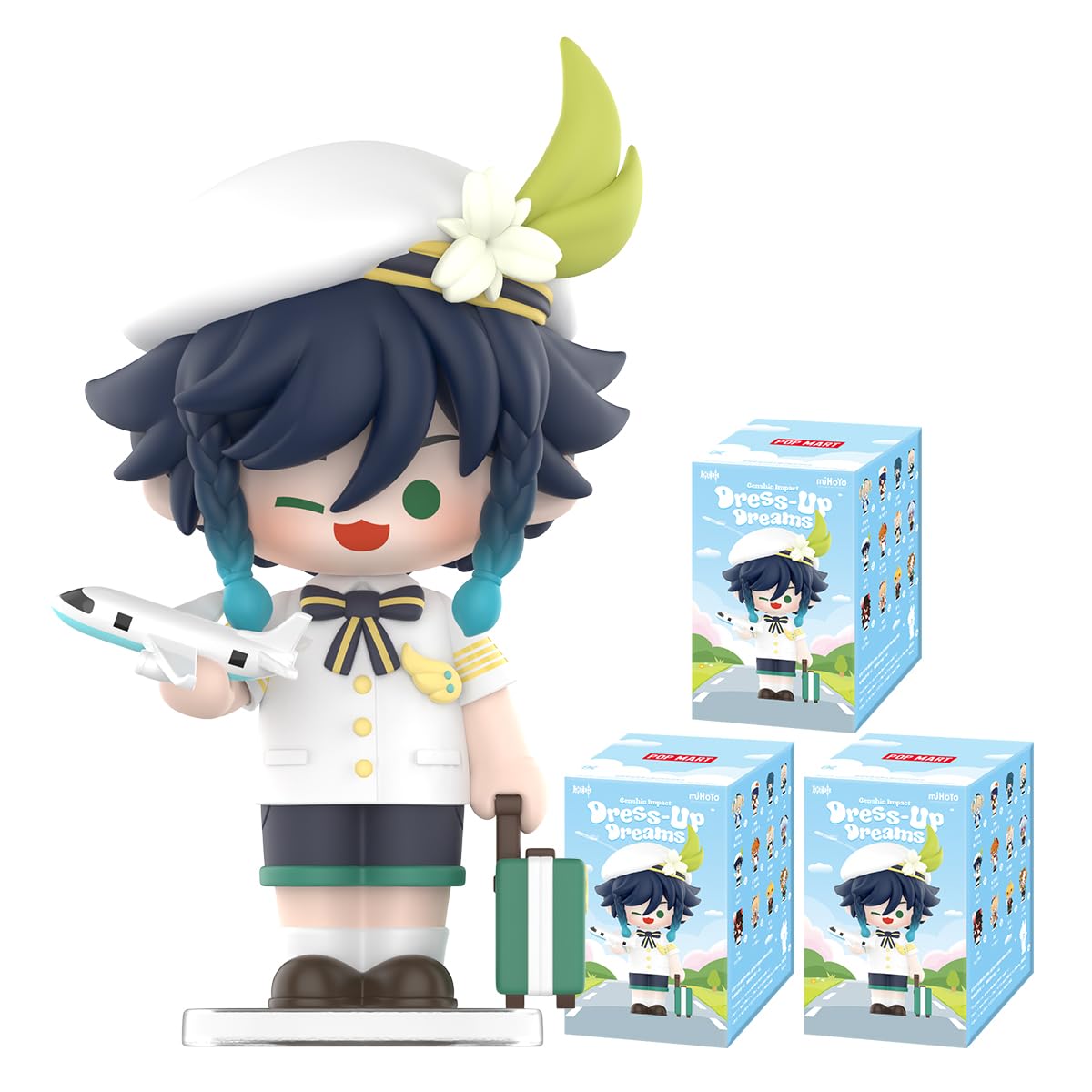 Amazon | POP MART 原神 ドレスアップ ドリーム ちびシリーズ【1ピース